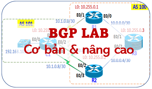 Hướng dẫn thực hành giao thức BGP